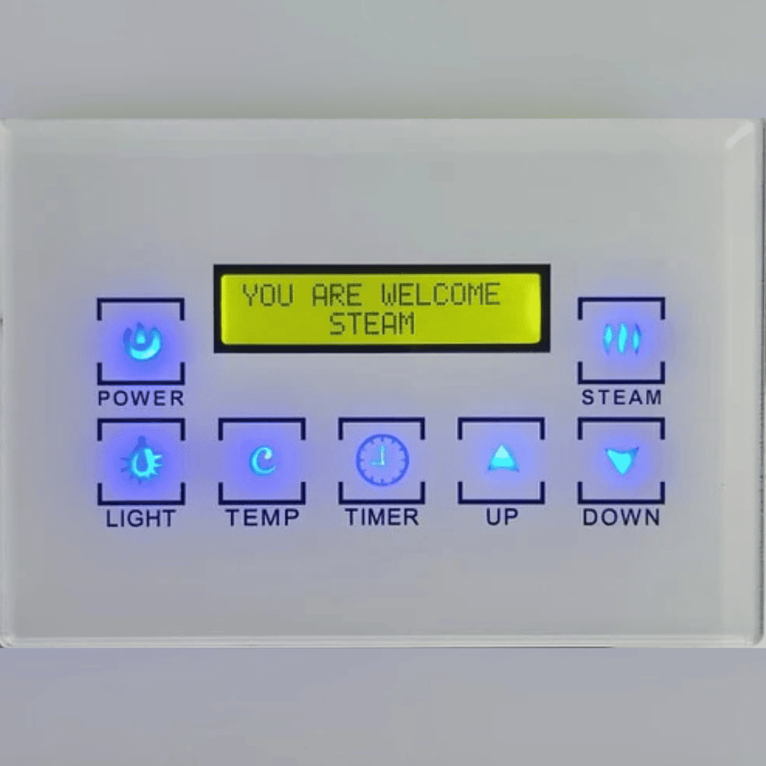 Steam Bath Control Panel